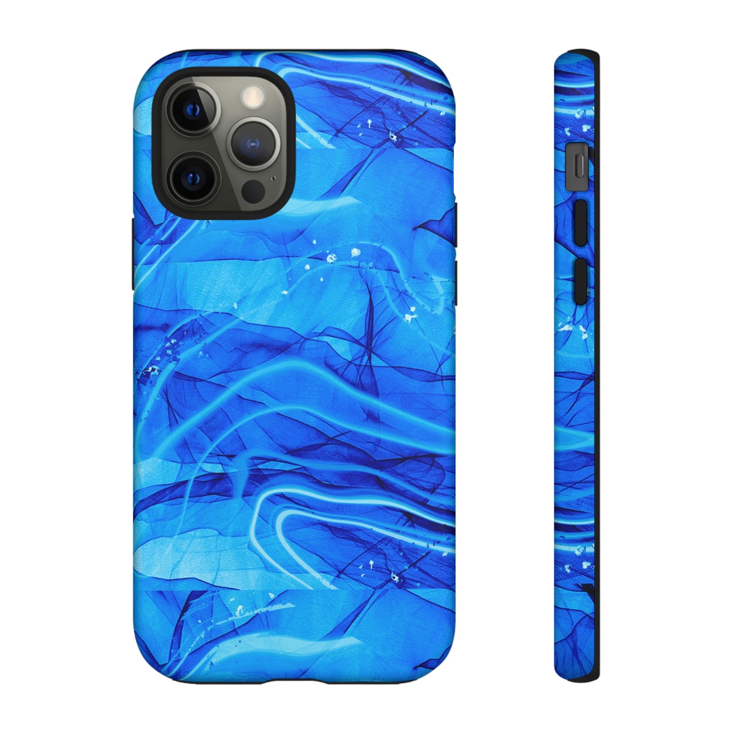 Marble Blue Tough Cases