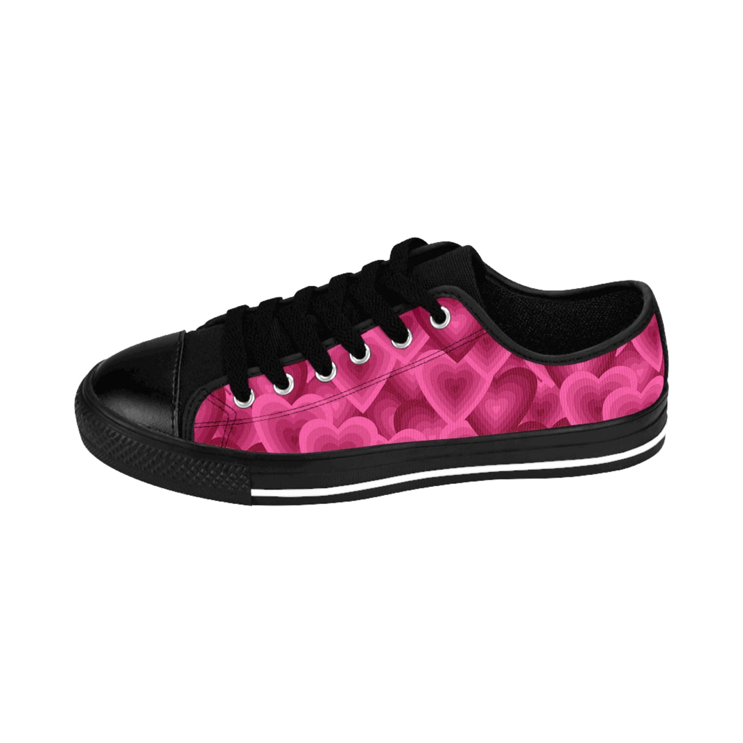 Valentine Red Heart Women's Sneakers