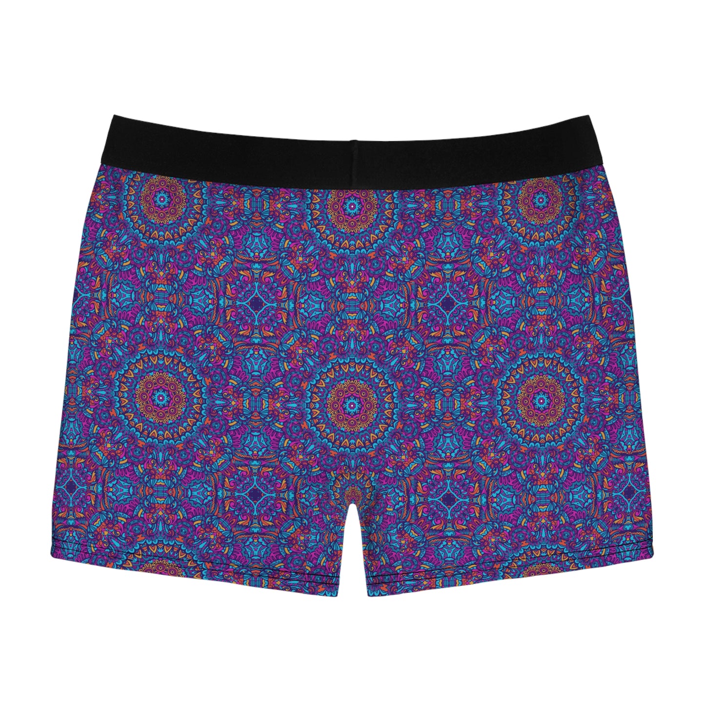 Blue Mandala Men's Boxer Briefs