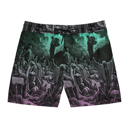 Dry Bones Men's Mid-Length Swim Shorts