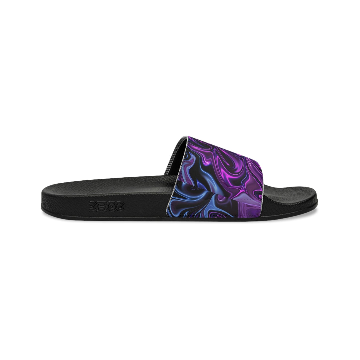 Marble Purple Women's Slide Sandals