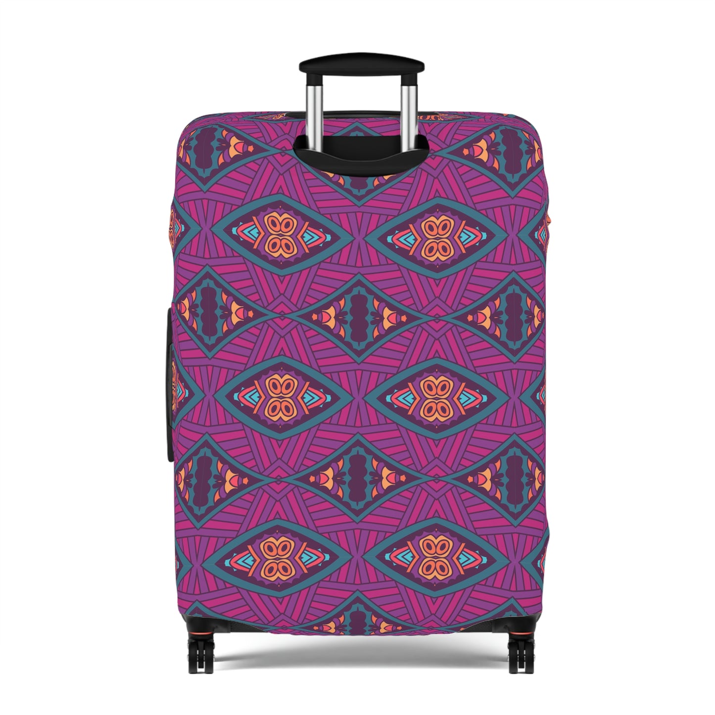 Purple Mandala Luggage Cover