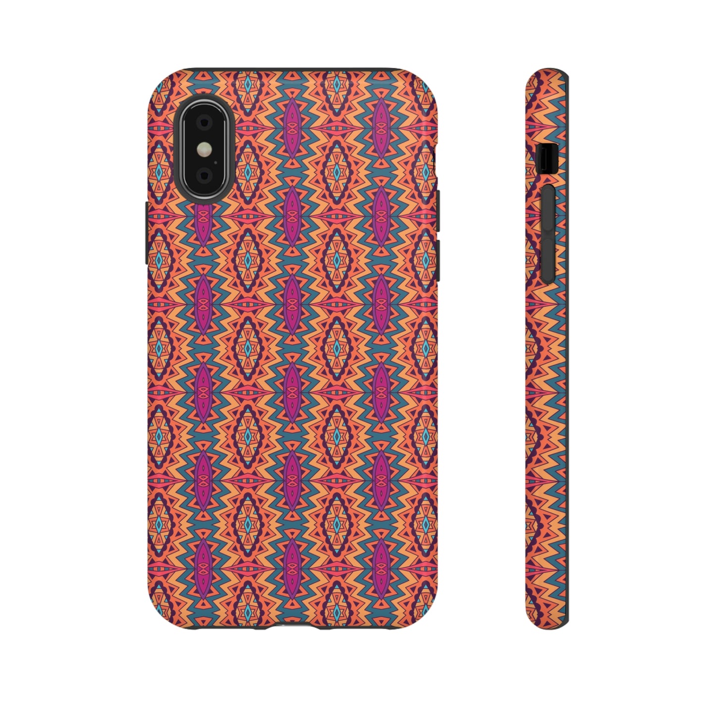 Mandala Orange Tough Cases