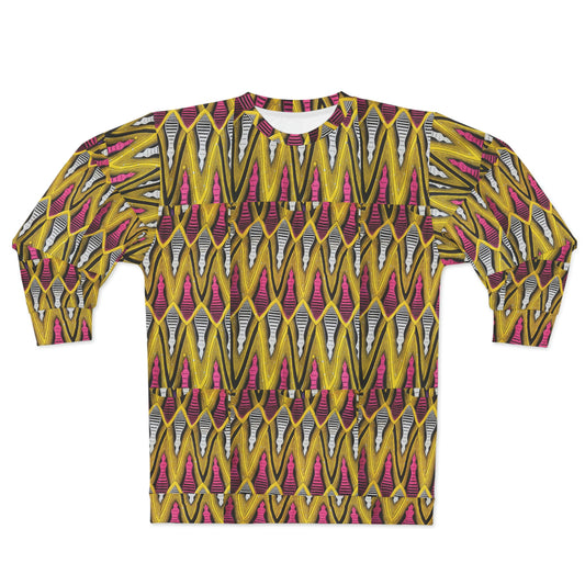 Yellow African Unisex Sweatshirt