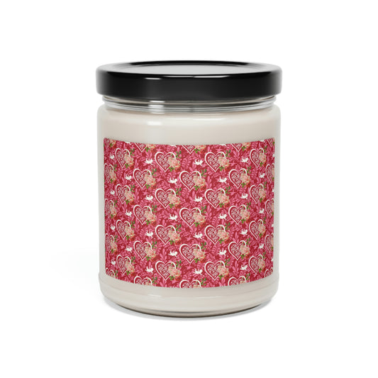 Valentine Scented Soy Candle, 9oz