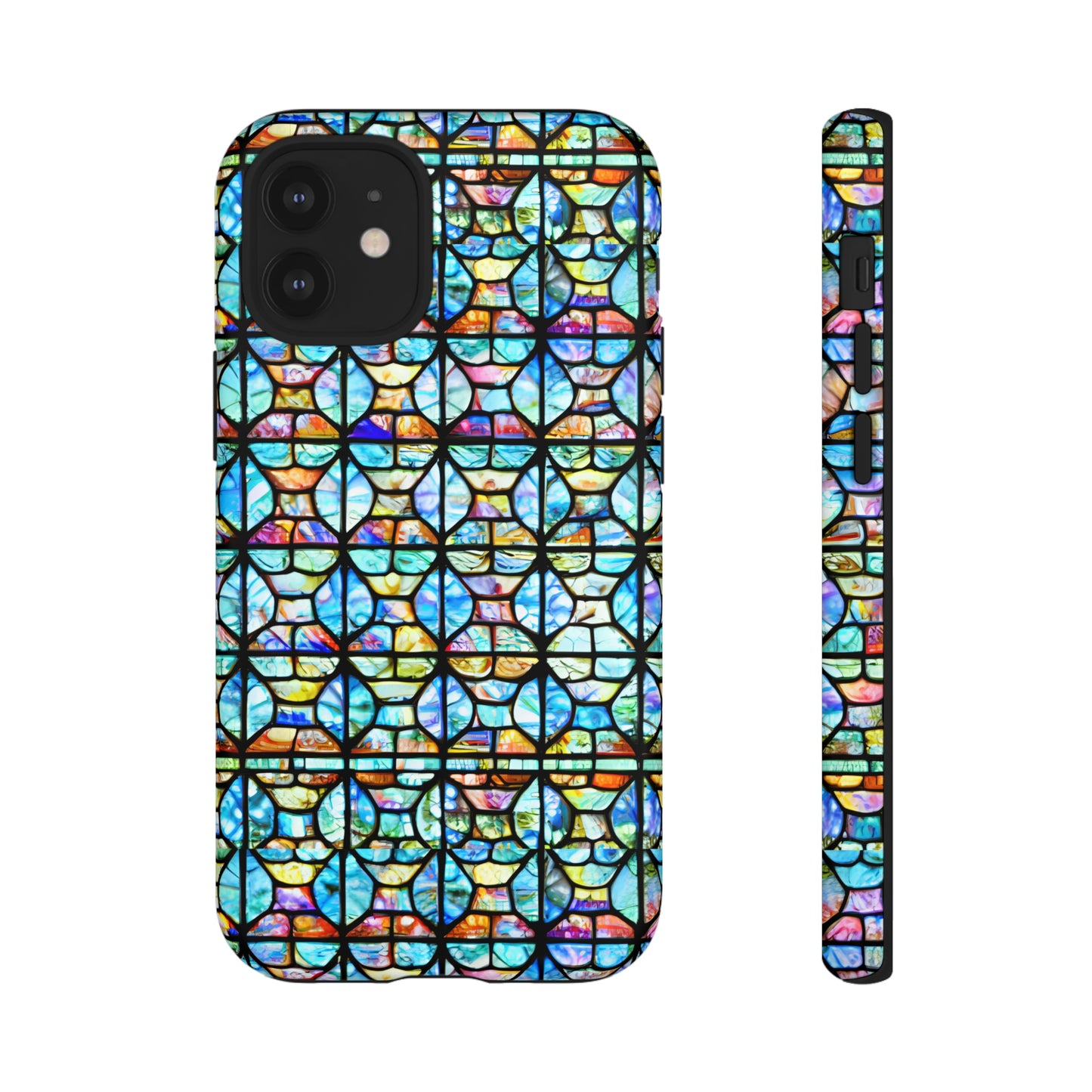 Mosaic Light Blue Tough Cases