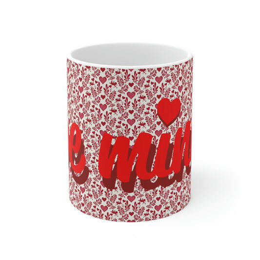 Valentine 11oz White Mug