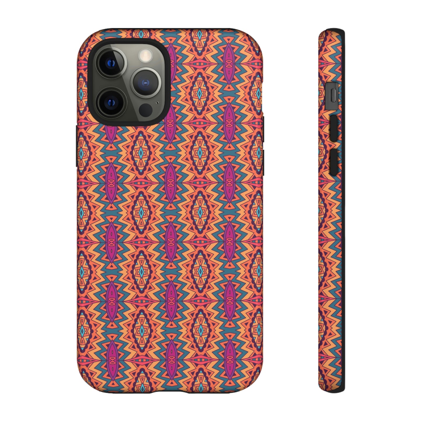 Mandala Orange Tough Cases