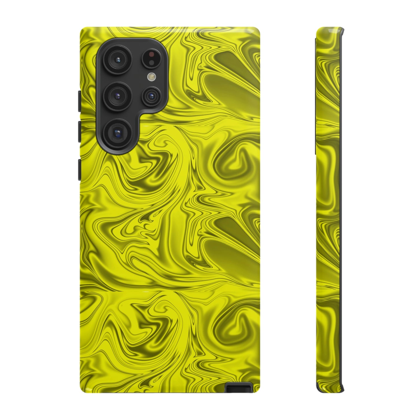 Marble Yellow Tough Cases