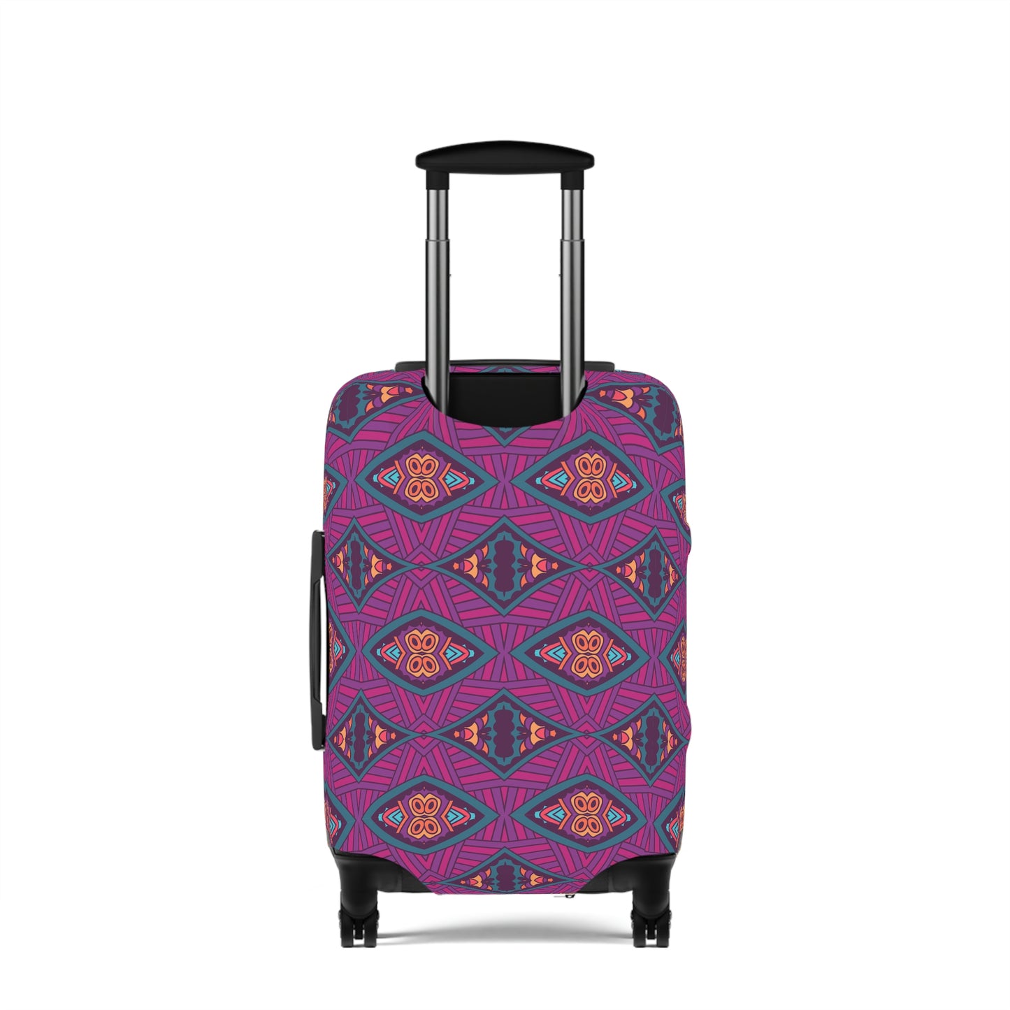 Purple Mandala Luggage Cover