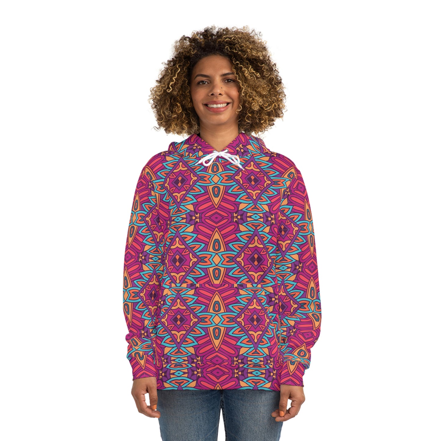 Mandala Pink Fashion Hoodie