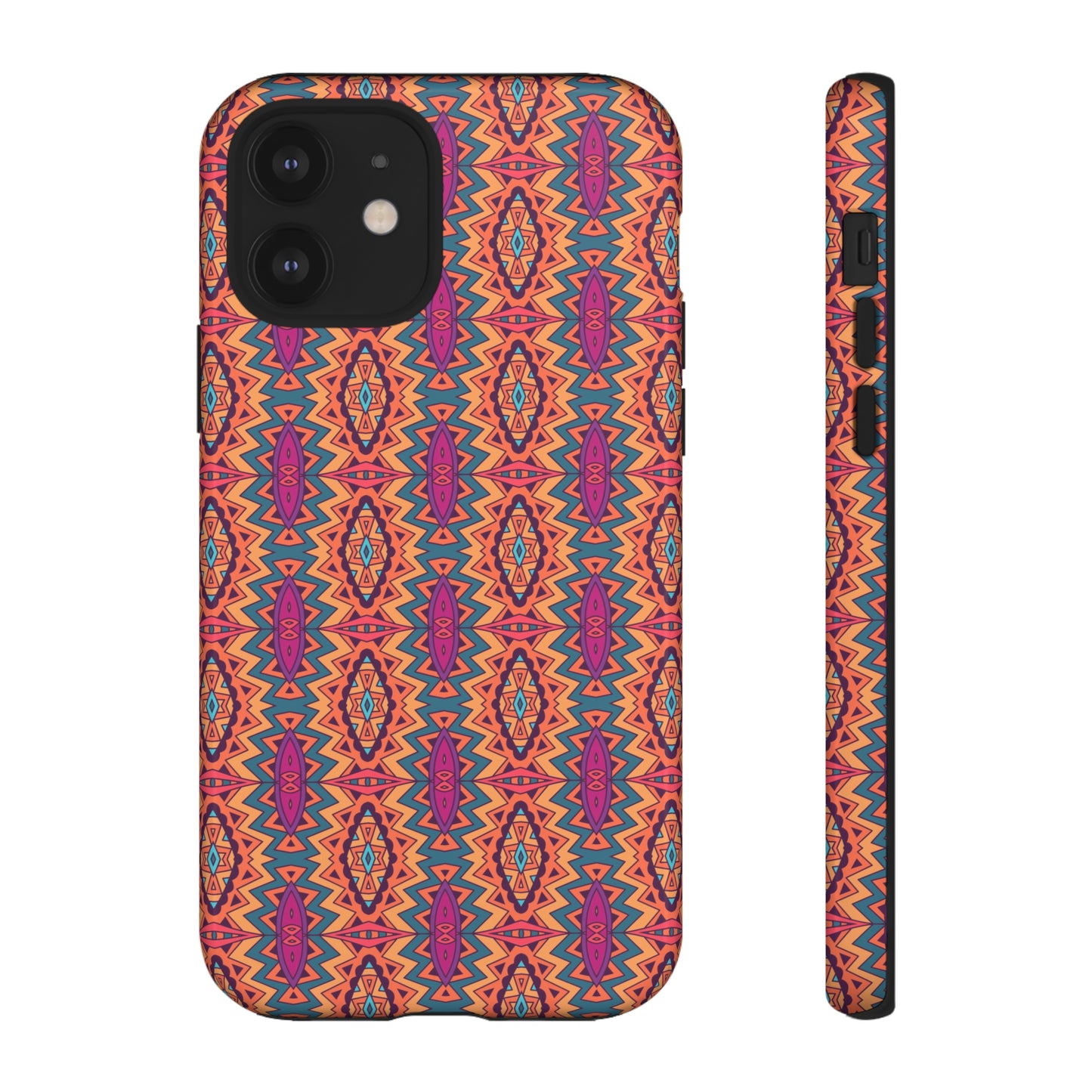 Mandala Orange Tough Cases