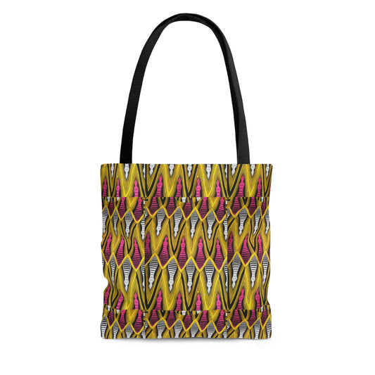 Yellow African Tote Bag