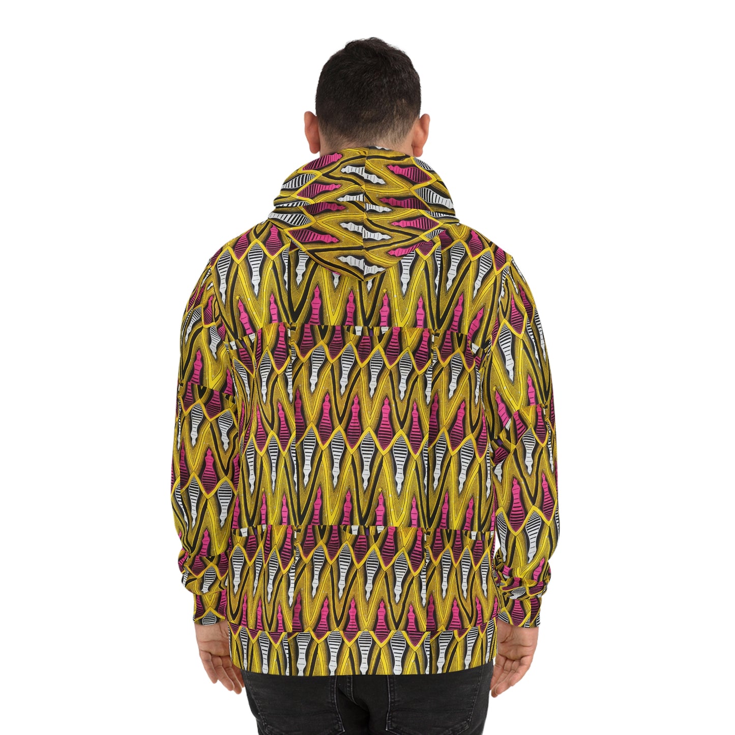 Yellow African Fashion Hoodie