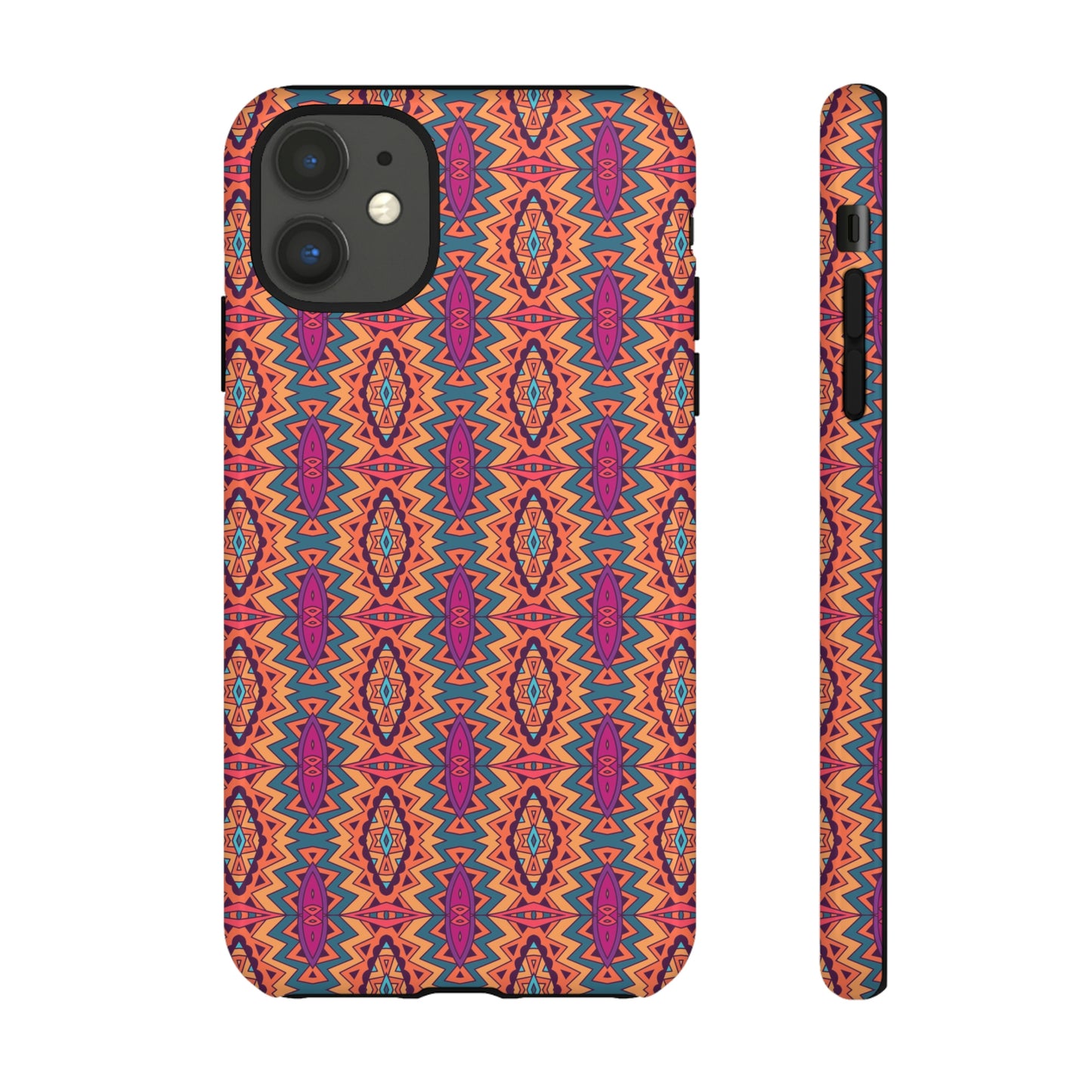 Mandala Orange Tough Cases