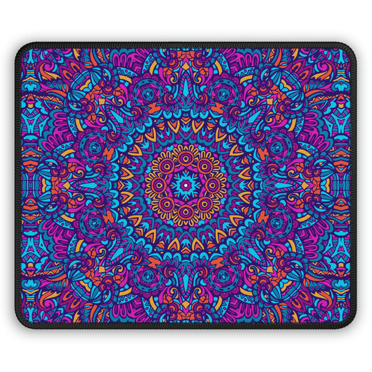 Blue Mandala Gaming Mouse Pad