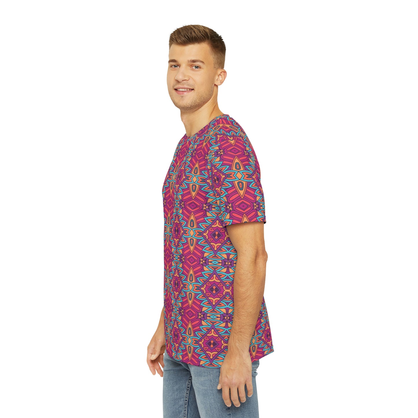 Mandala Men's Polyester Tee