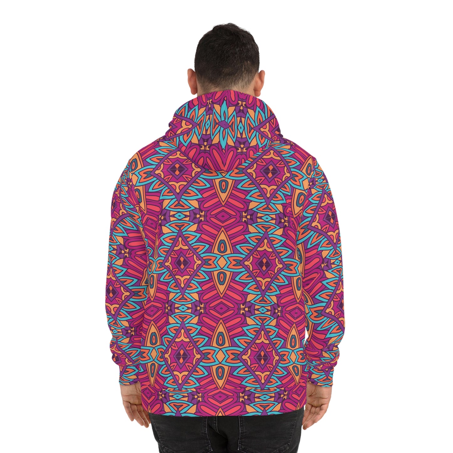 Mandala Pink Fashion Hoodie