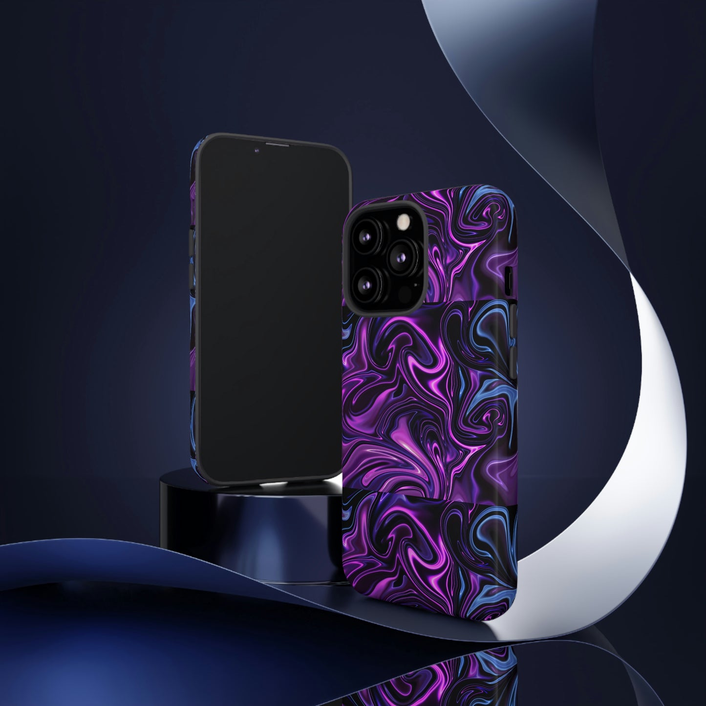 Marble Purple Tough Cases