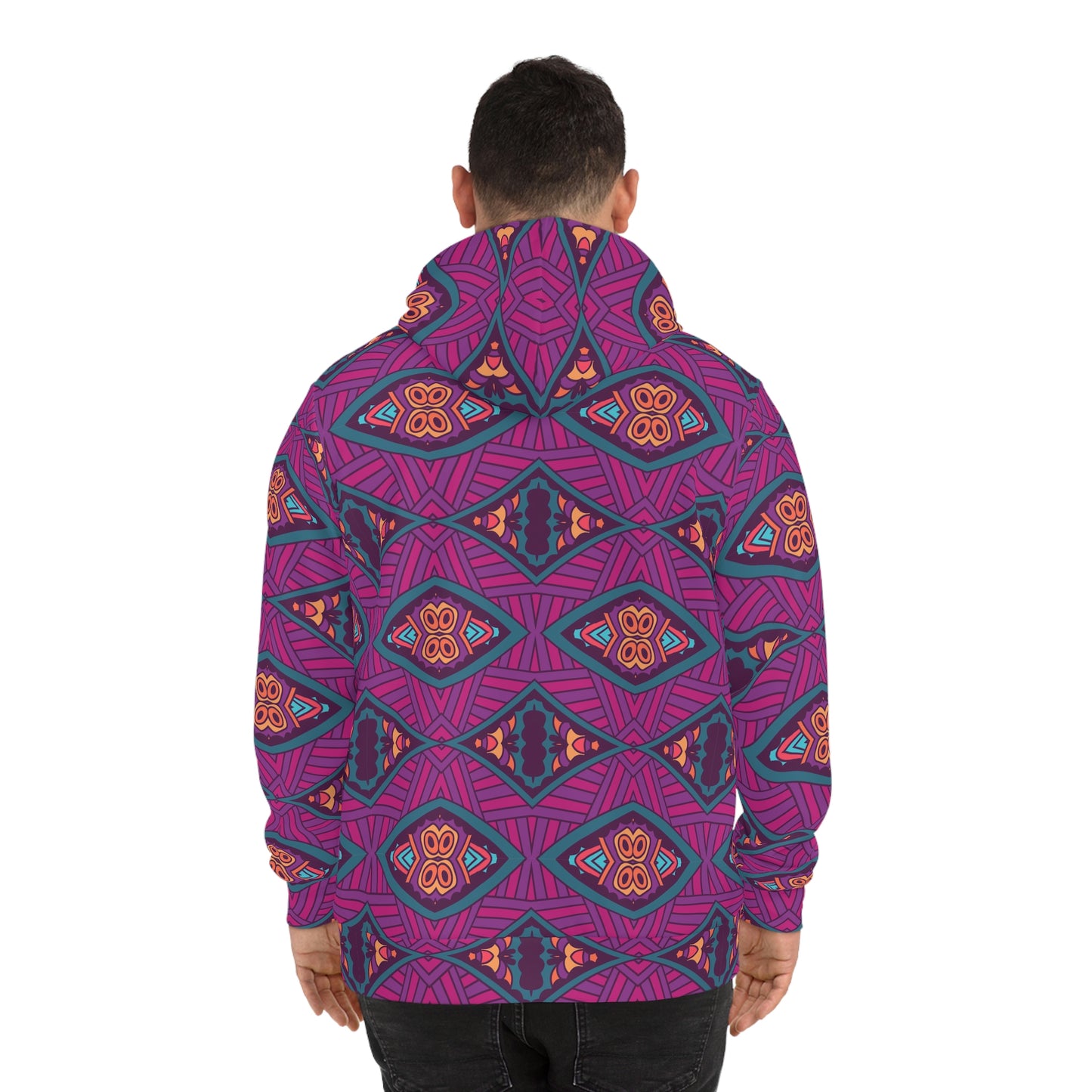 Mandala Purple Fashion Hoodie