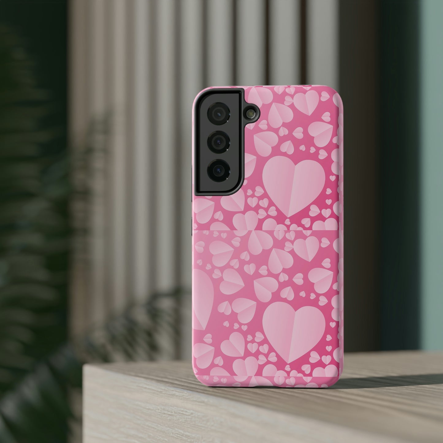 Valentine Heart Pink Impact-Resistant Cases