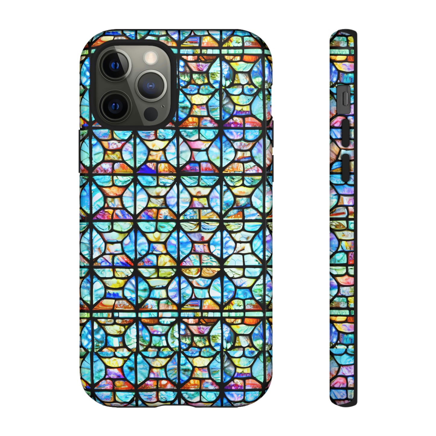 Mosaic Light Blue Tough Cases