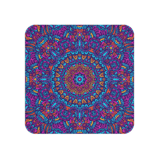 Mandala Blue Coasters (50, 100 pcs)