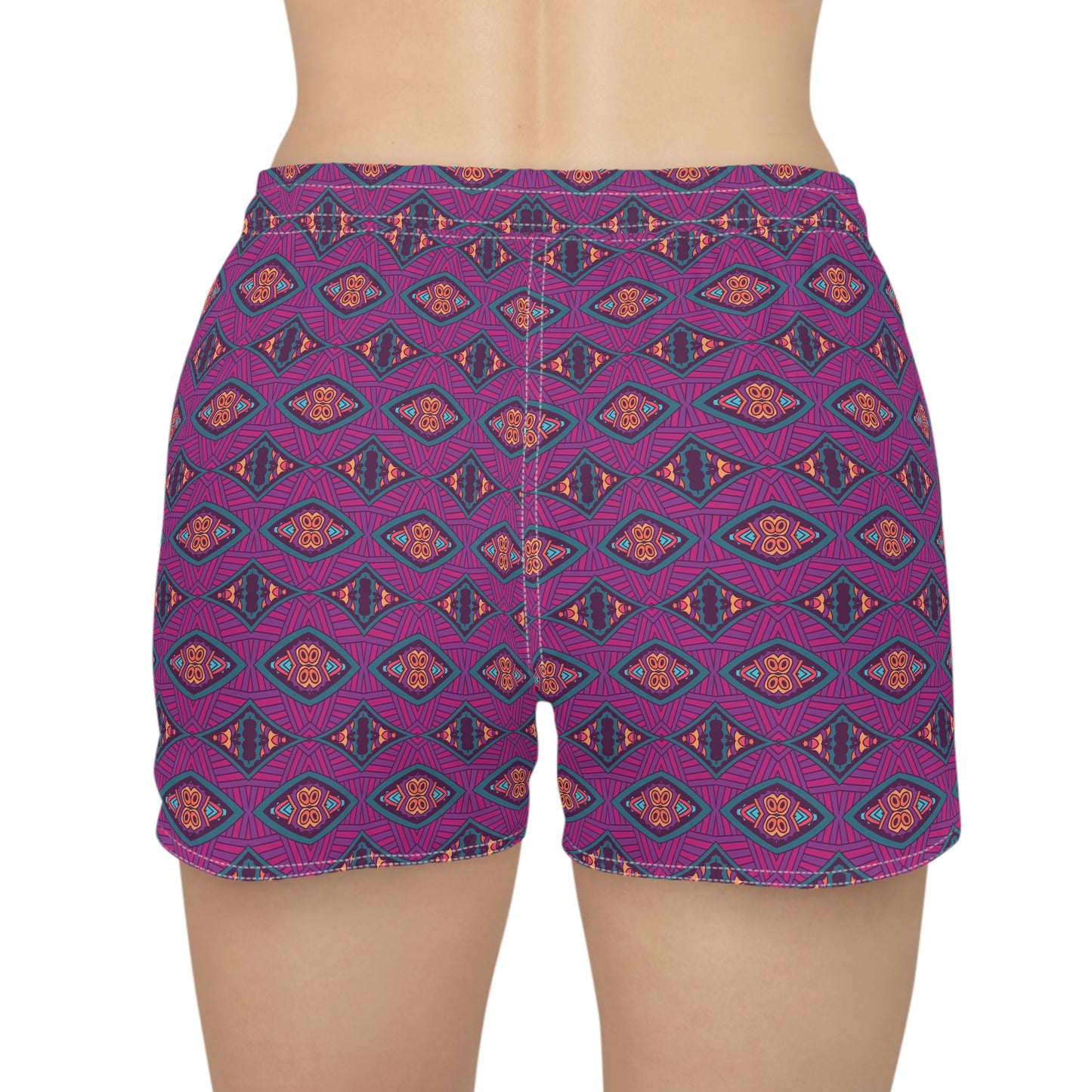 Mandala Purple Women's Casual Shorts