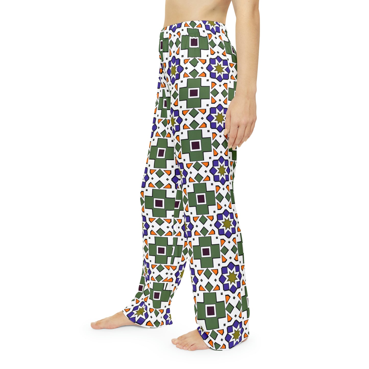 Green Mix Women's Pajama Pants