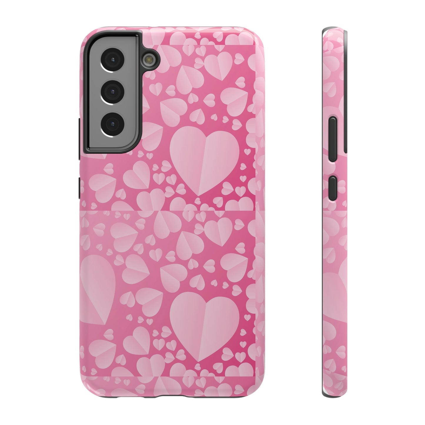 Valentine Heart Pink Impact-Resistant Cases