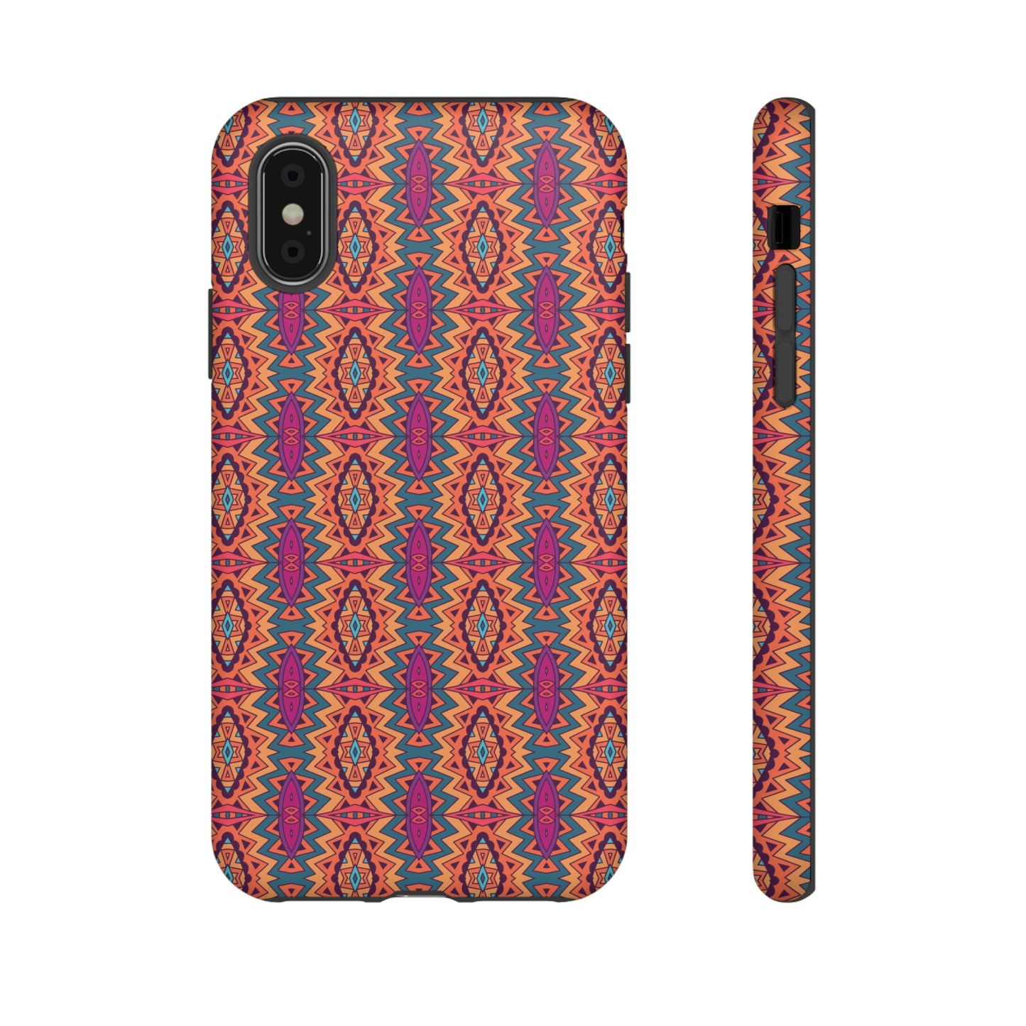 Mandala Orange Tough Cases