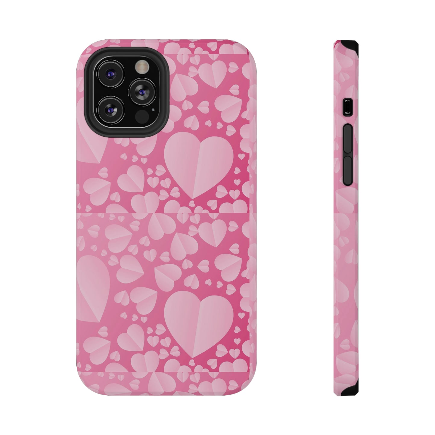 Valentine Heart Pink Impact-Resistant Cases