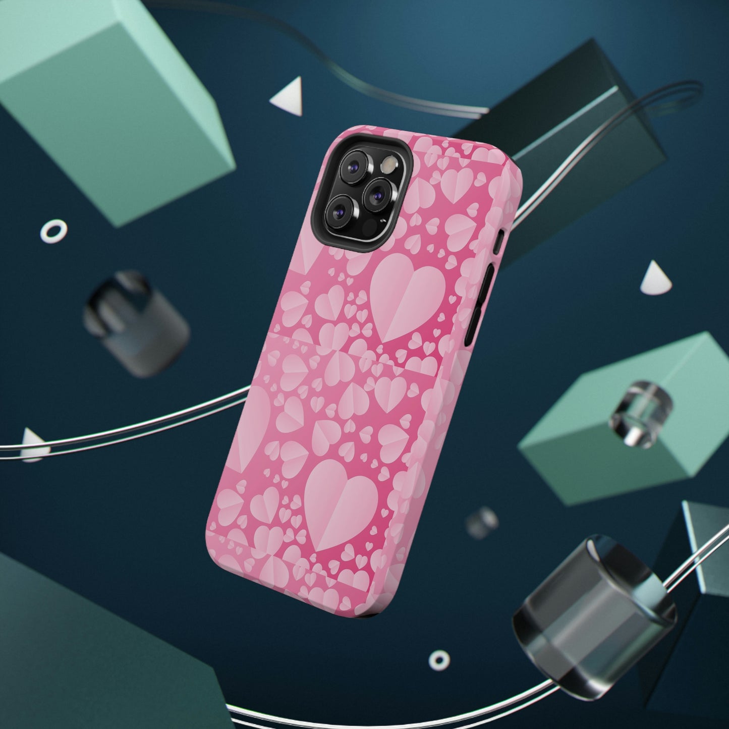 Valentine Heart Pink Impact-Resistant Cases