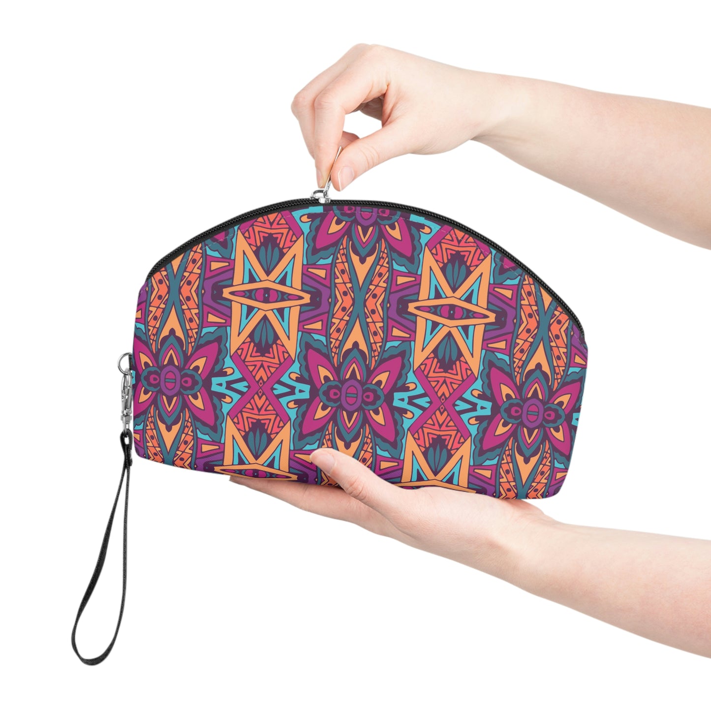 Multi Mandala Makeup Bag