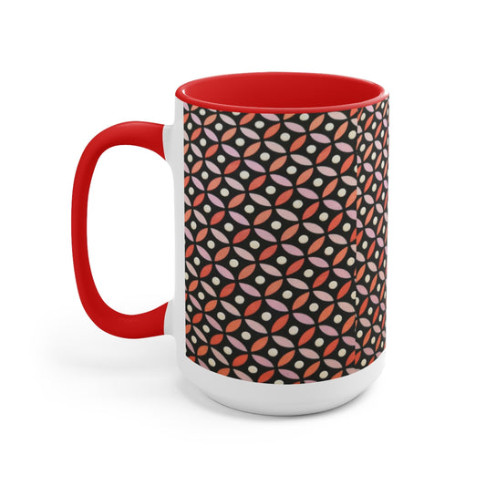 PP Two-Tone Coffee Mugs, 15oz