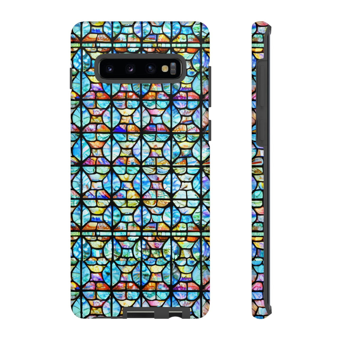 Mosaic Light Blue Tough Cases