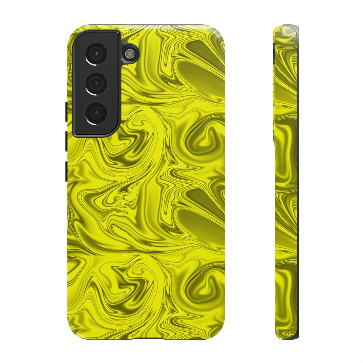 Marble Yellow Tough Cases