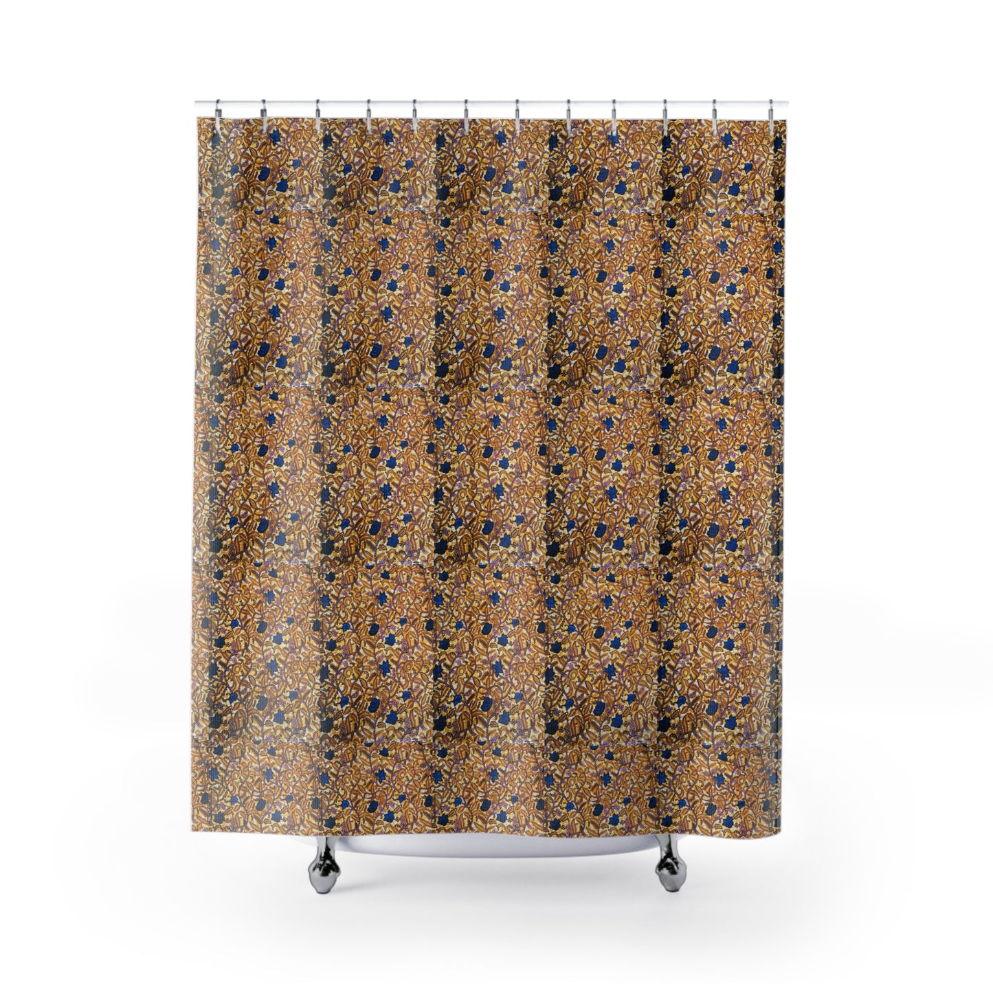 Flower African Shower Curtains