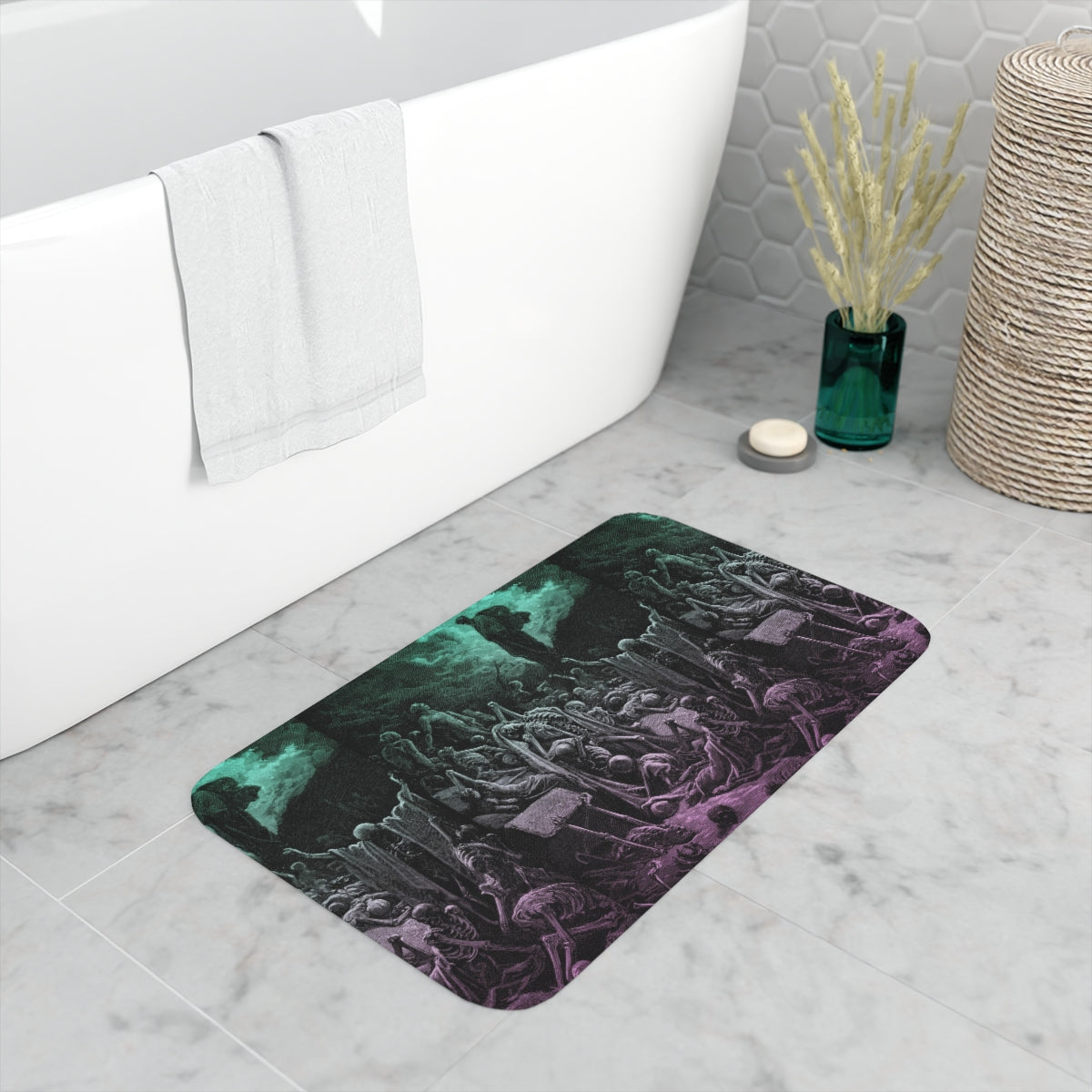 Dry Bone Memory Foam Bath Mat