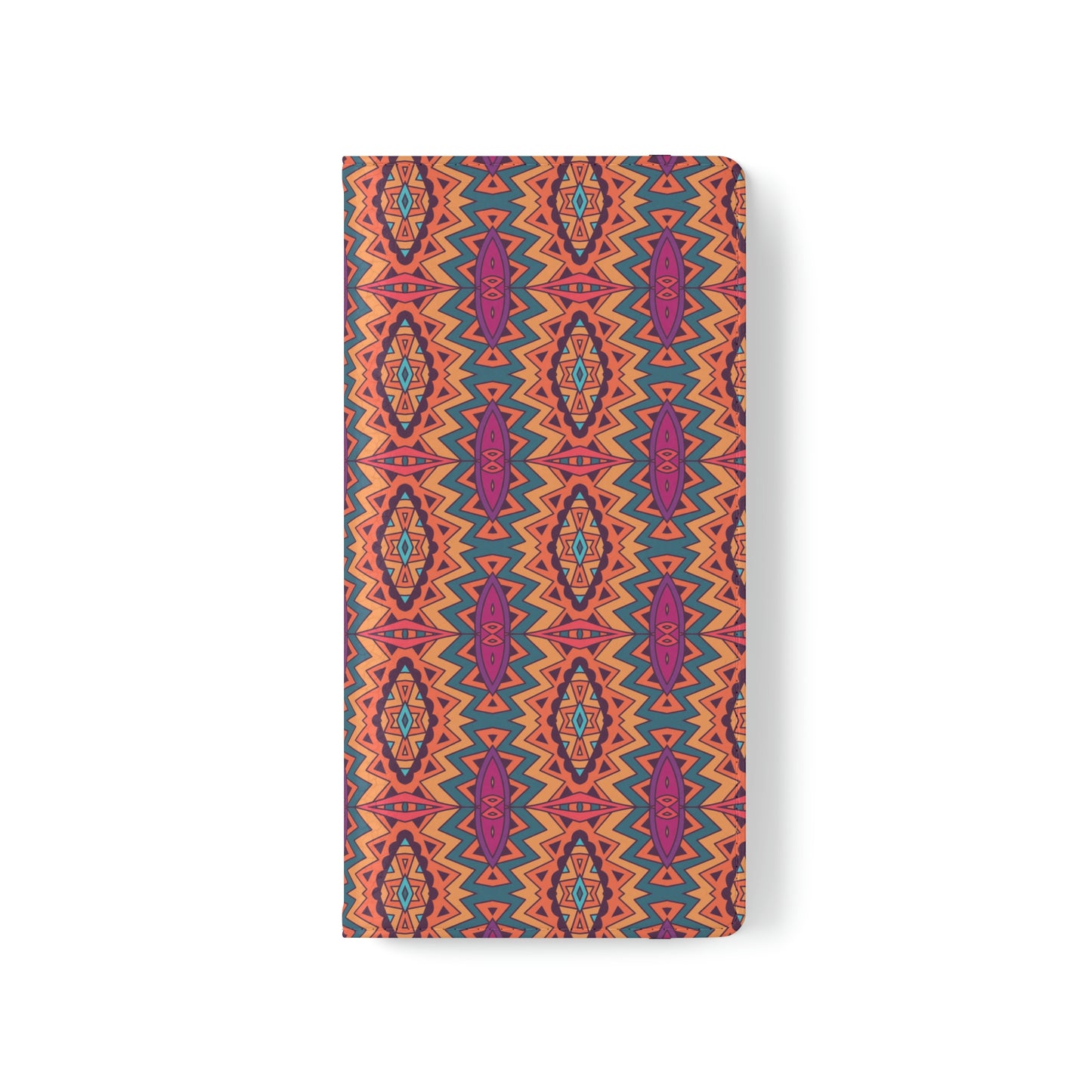 Orange Mandala Flip Cases