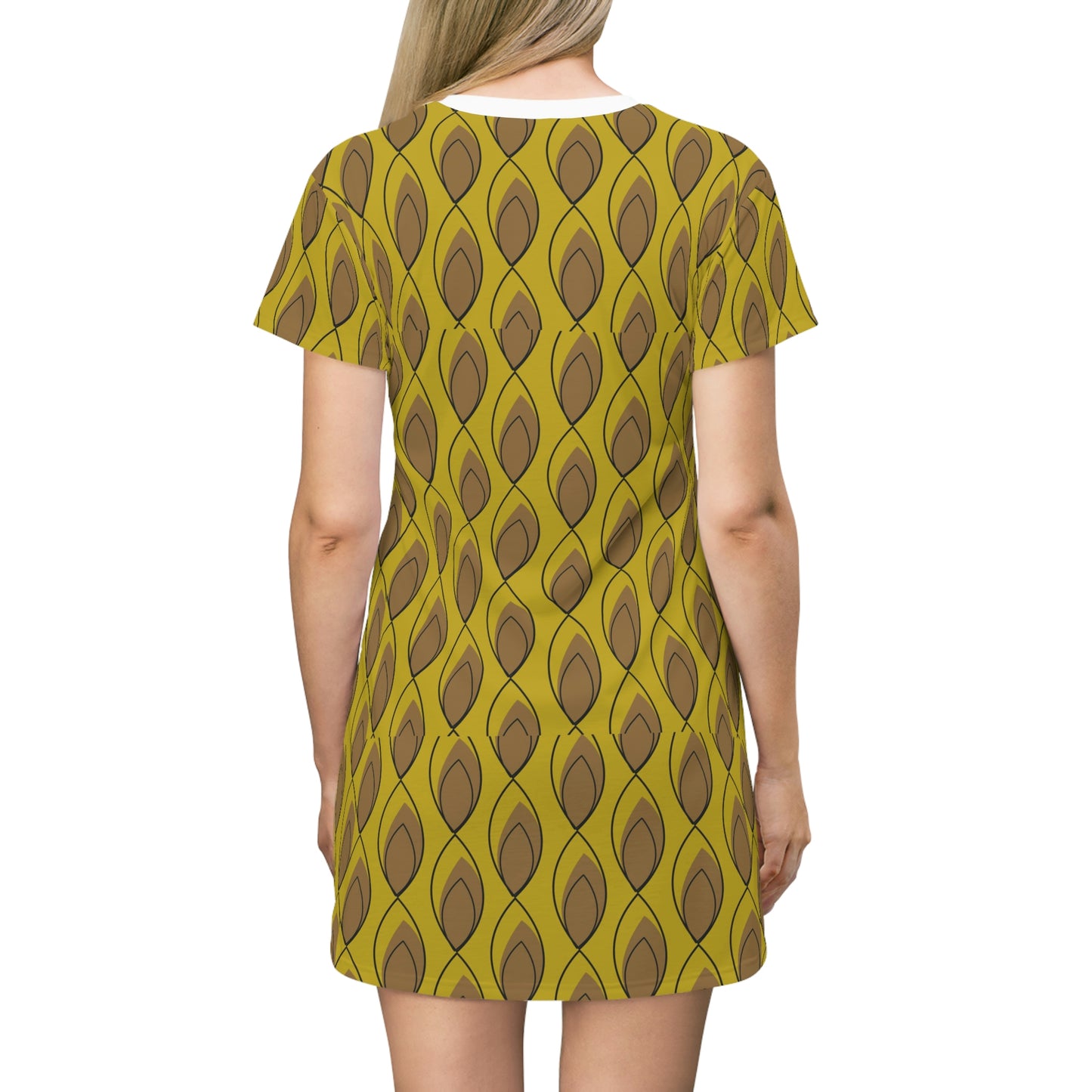 Yellow T-Shirt Dress