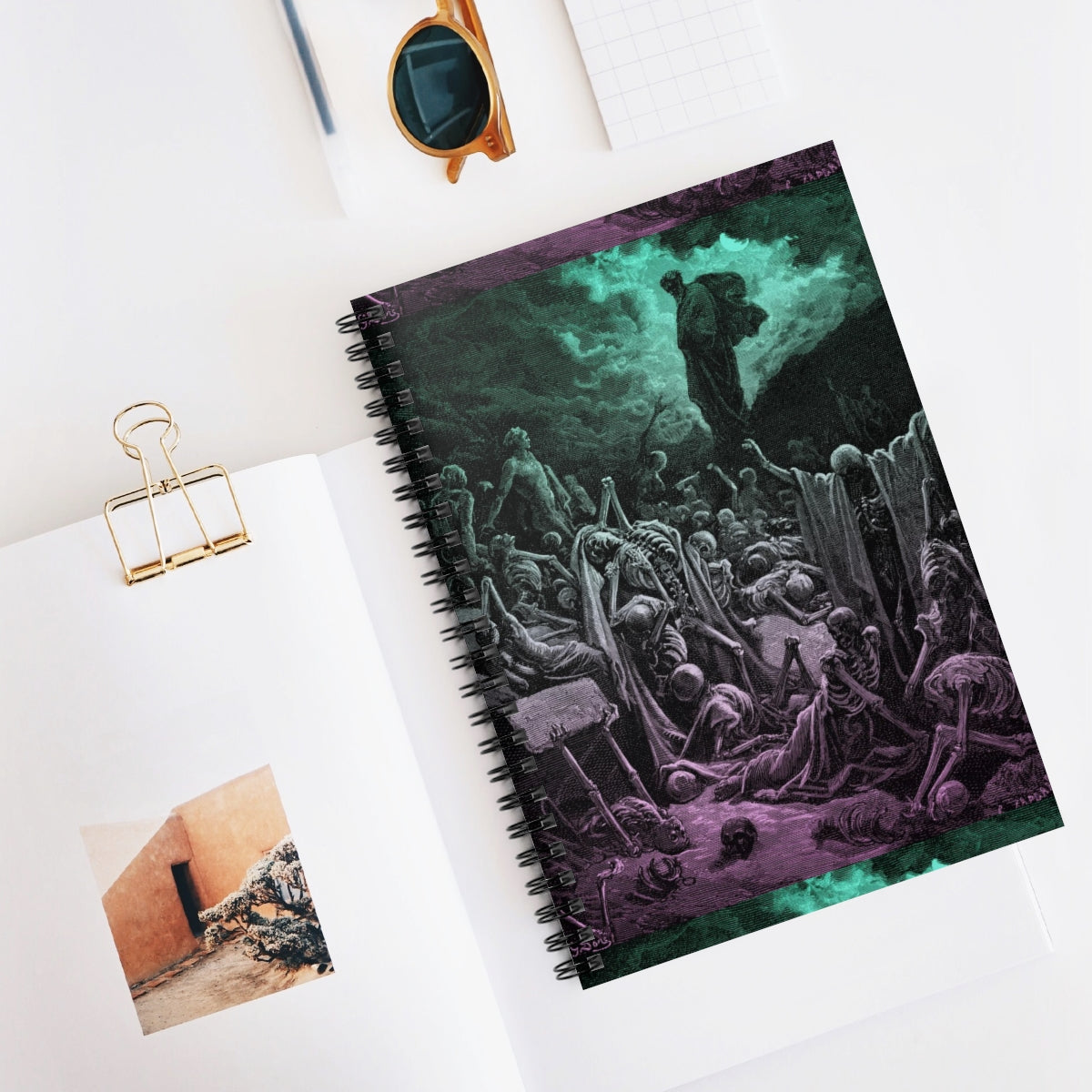 Dry Bones Spiral Notebook - Ruled Line