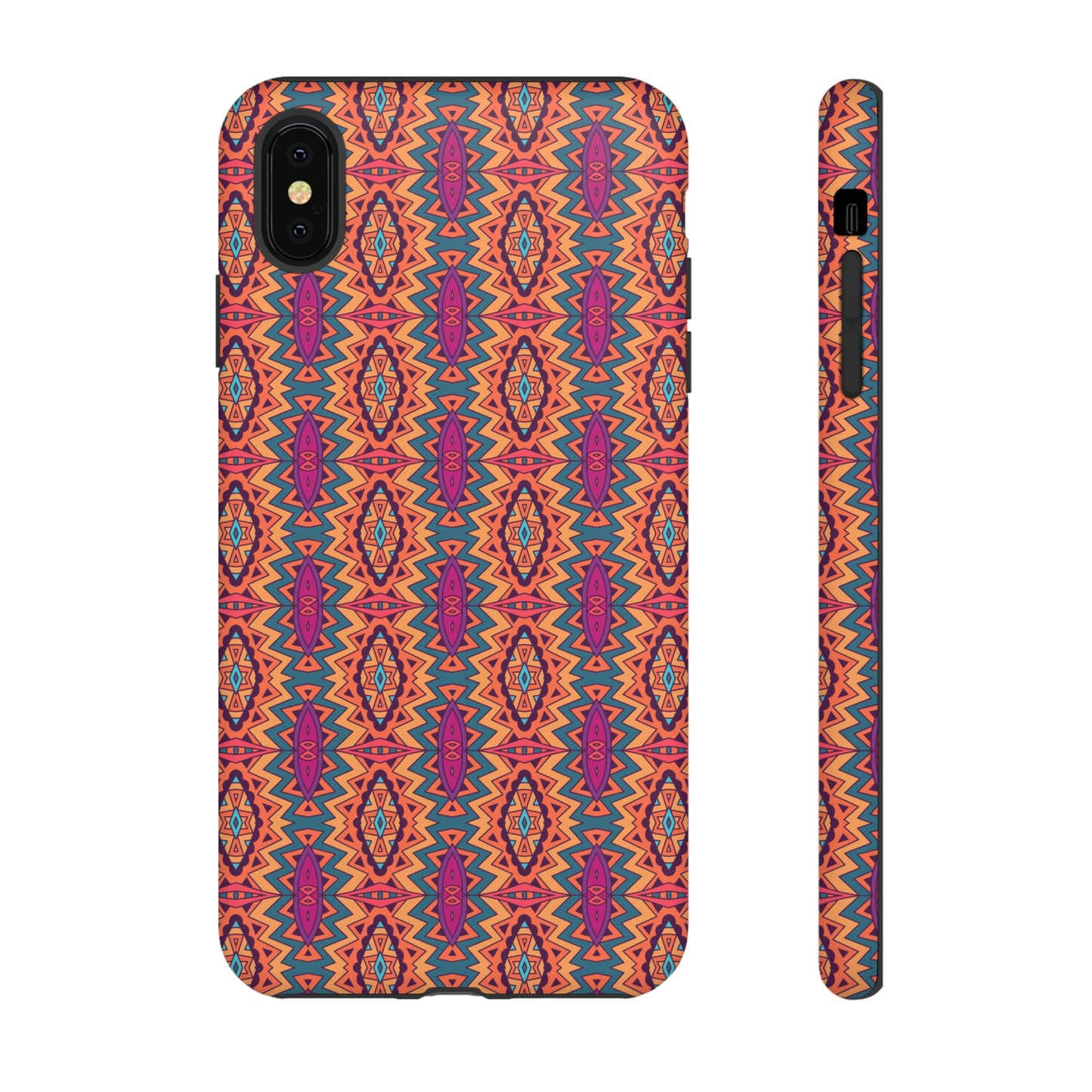 Mandala Orange Tough Cases