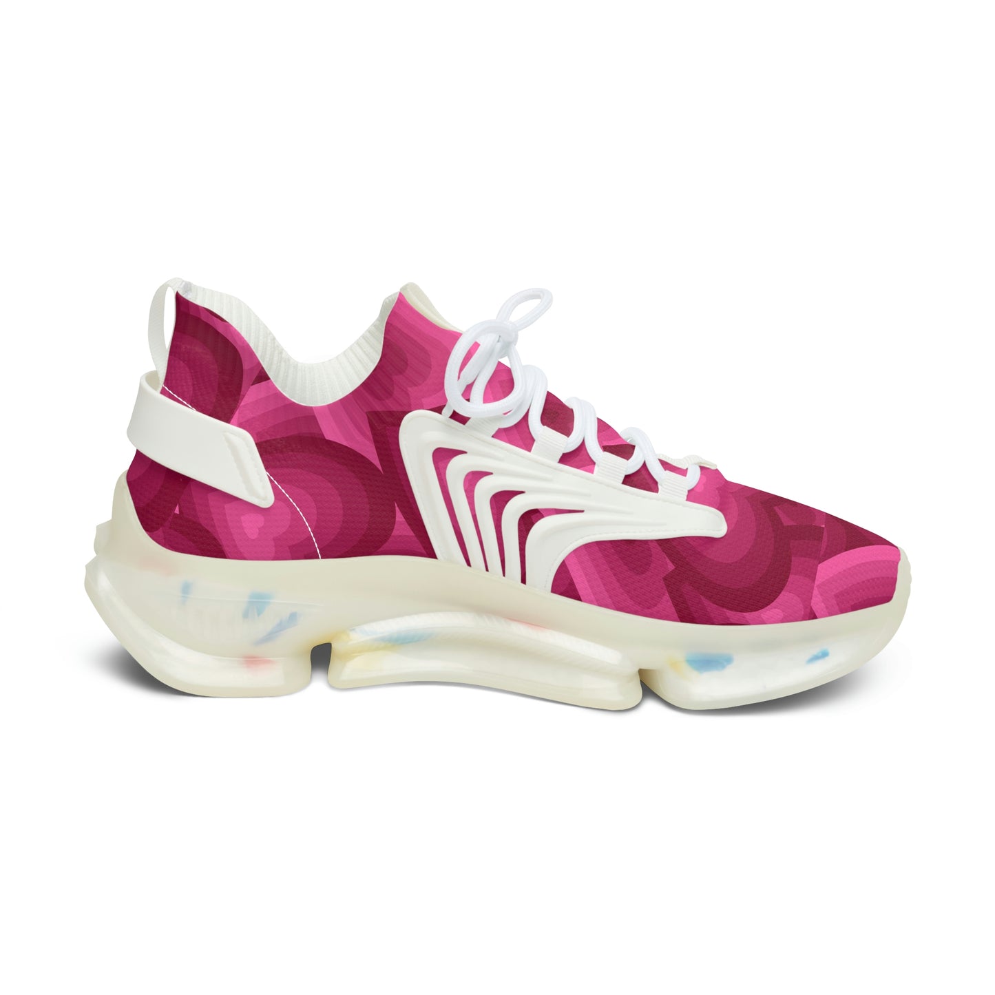 Valentine Heart Women's Mesh Sneakers