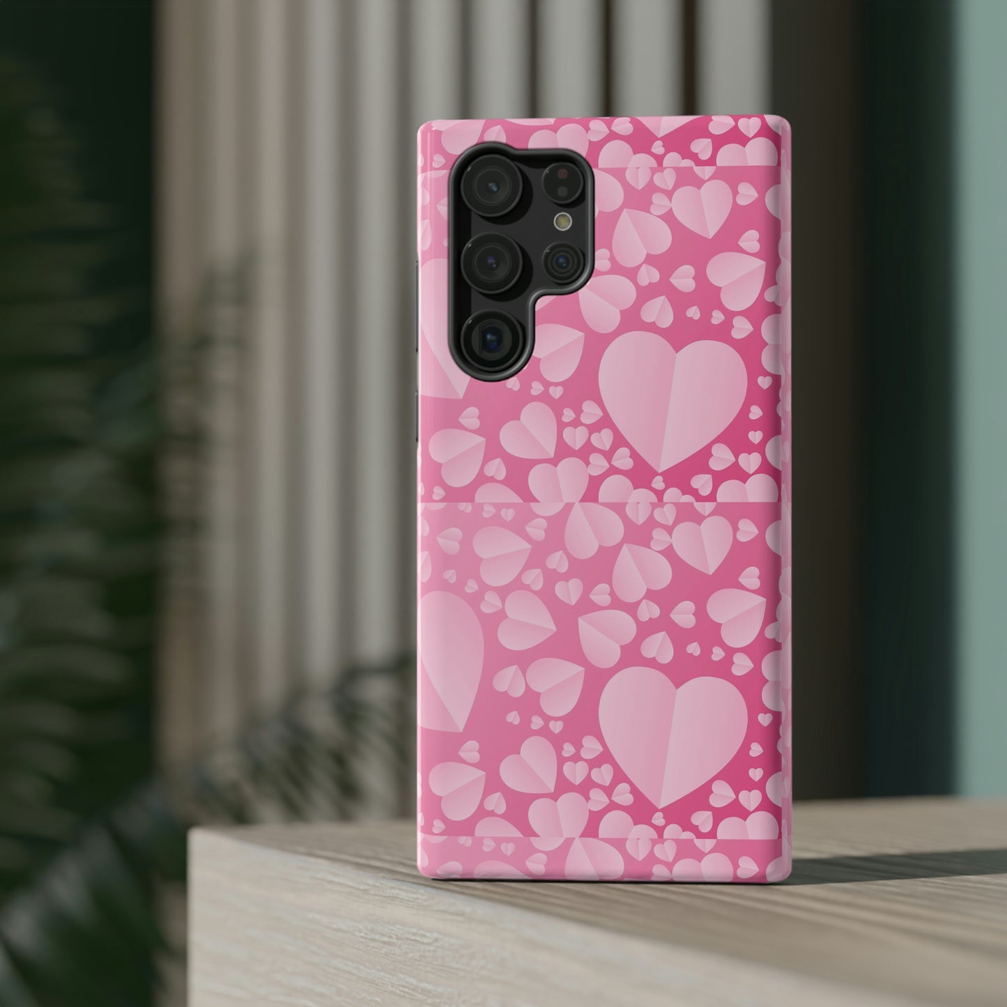 Valentine Heart Pink Impact-Resistant Cases