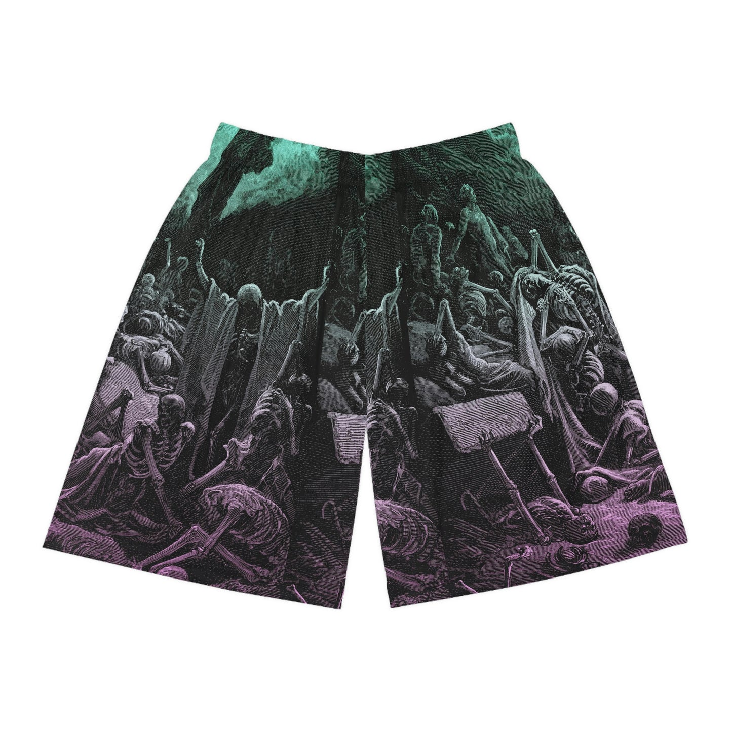 Dry Bones Basketball Shorts