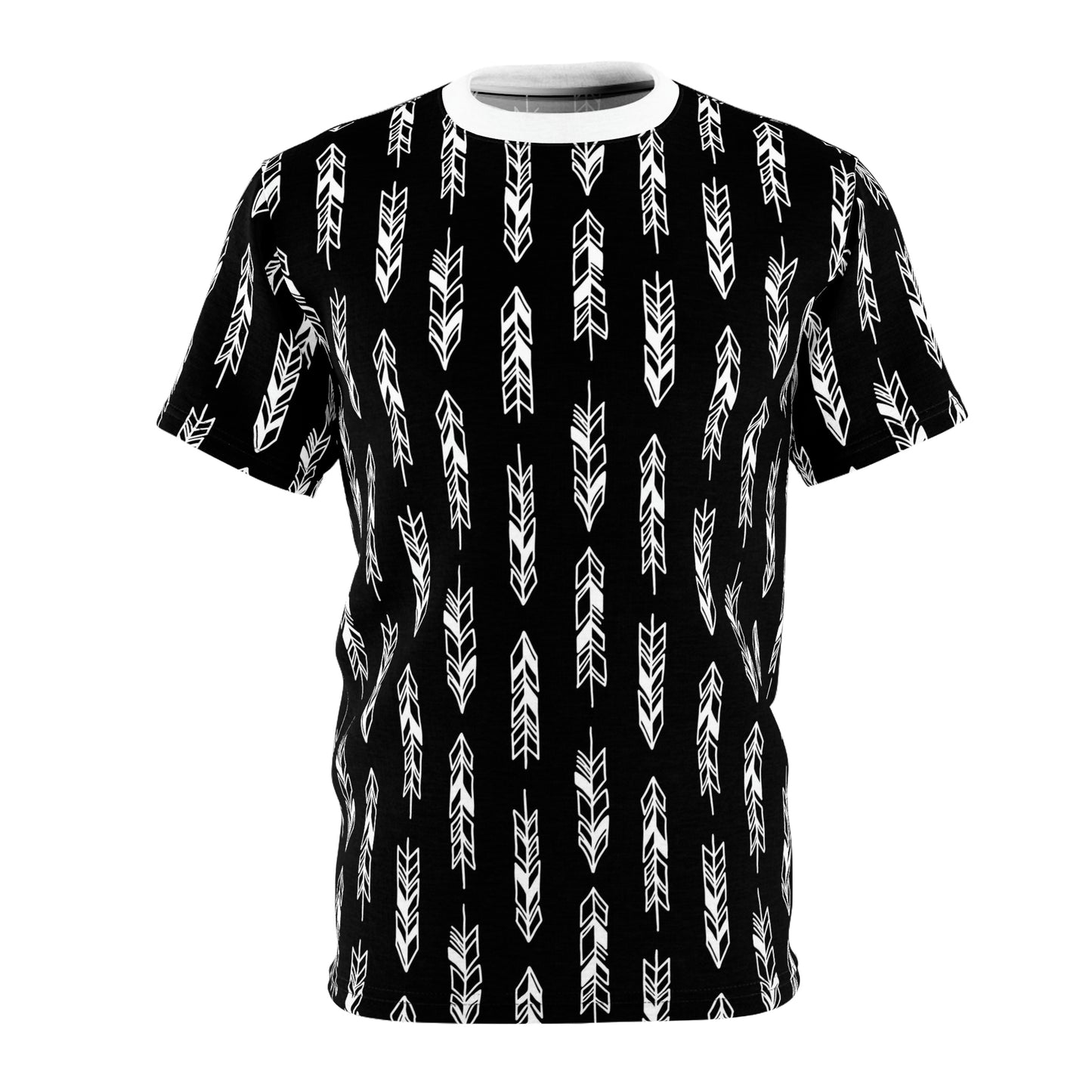 Black Unisex Cut & Sew Tee