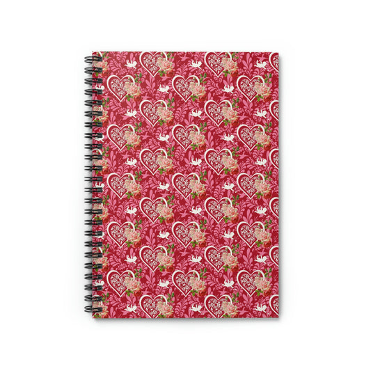 Valentine Spiral Notebook - Ruled Line