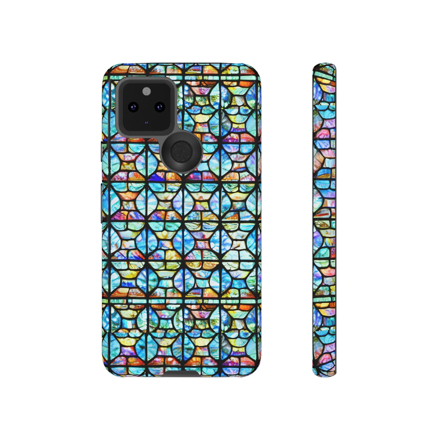 Mosaic Light Blue Tough Cases