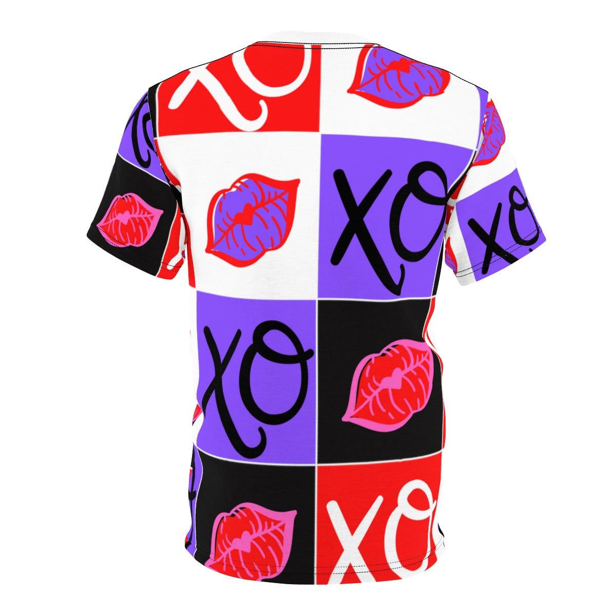 Hugs and kisses Red Unisex Cut & Sew Tee